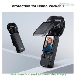 thumbnail Vỏ bảo vệ gimbal và màn hình Osmo pocket 3 hiệu K&F concept  (tặng kèm miếng dán cường lực) (kf31.068) - 4
