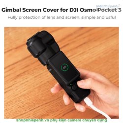thumbnail Vỏ bảo vệ gimbal và màn hình Osmo pocket 3 hiệu K&F concept  (tặng kèm miếng dán cường lực) (kf31.068) - 0