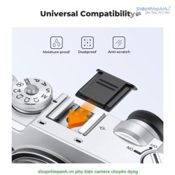 thumbnail Combo cap lens+hotshoe cover+dây giữ+khăn lau Ricoh GRIII GRIIIx GR3 GR3x GRII GR2 hiệu K&F concept (sku.2255) - 3