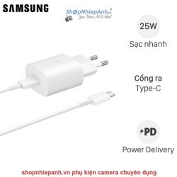 thumbnail Combo củ sạc samsung EP-TA800 25W và dây sạc type C - 2