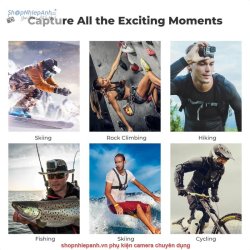 thumbnail Combo dây đeo đầu đeo ngực K&F concept for action camera và smartphone - 5