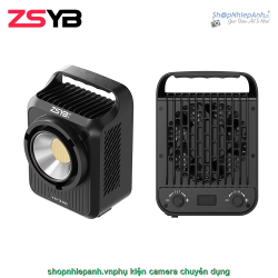 thumbnail Combo đèn led ZSYB YM350W kèm softbox chữ nhật tổ ong và chân đứng - 0