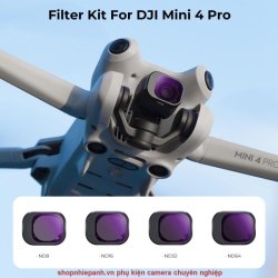 thumbnail Combo Filter K&F concept for MINI 4 PRO Kit ND8 ND16 ND32 ND64  AGC Japanese 28 layers nano HD Glass - 0