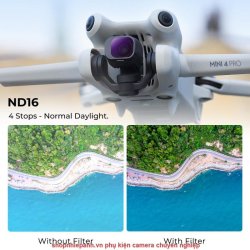 thumbnail Combo Filter K&F concept for MINI 4 PRO Kit ND8 ND16 ND32 ND64  AGC Japanese 28 layers nano HD Glass - 2