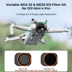 thumbnail Combo Filter K&F concept Kit for DJI Mini 4 Pro ND2-32 (1-5 Stops)+ND32-512 (5-9 Stops) AGC Japanese 28 layers Glass (sku.2084) - 5