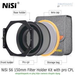thumbnail Combo Filter NiSi S6 150mm Filter Holder Kit with Pro CPL - 0