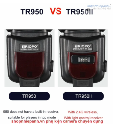 thumbnail Combo Flash Triopo TR-950II manual và trigger G4 transmitter - 5