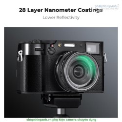 thumbnail Combo K&F concept Hood+cap+filter UV for Fujifilm X100, X100F, X100S, X100T, X100V, X100VI (sku.2335) - 2