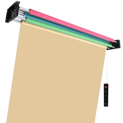 thumbnail Combo motor cuốn phông tự động 2 trục (trục cuốn, ống nhôm, phông giấy) - 0