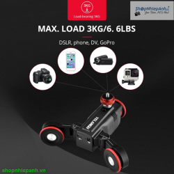 thumbnail Combo slider Yelangu và auto dolly L5i wireless timelapse remote App control - 11