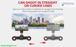 thumbnail Combo slider Yelangu và auto dolly L5i wireless timelapse remote App control - 7