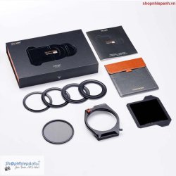 thumbnail Combo Square Filter Holder System Pro Kit K&F CONCEPT (Filter Holder+95mm CPL+Square ND1000 Filter+4 Adapter Rings) - 0