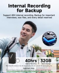 thumbnail Comica BOOMAX 2.4G 32Bit Load internal recording wireless microphone - 14