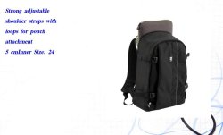 thumbnail Crumpler Jackpack Full Photo Backpack original Black - 2