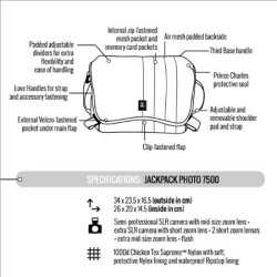 thumbnail Crumpler jackpack 7500 original Black - 4