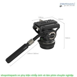 thumbnail đầu dầu Video Head SmallRig Heavy-Duty DH10 4165 - 1