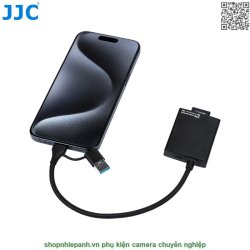 thumbnail Đầu đọc thẻ CFexpress type A hiệu JJC CR-CFA BLACK support USB 3.2 Gen2 10Gbps - 3