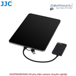 thumbnail Đầu đọc thẻ CFexpress type B hiệu JJC CR-CFB BLACK support USB 3.2 Gen2 10Gbps - 3