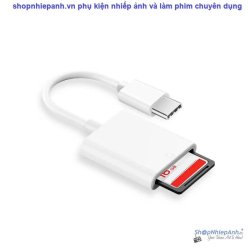 thumbnail Đầu đọc thẻ SD cho smartphone cổng type C - 0