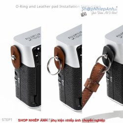 thumbnail Dây đeo cổ Smallrig Universal Leather Camera Shoulder Strap 5209 - 2