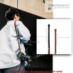 thumbnail Dây đeo cổ Smallrig Universal Leather Camera Shoulder Strap 5209 - 3