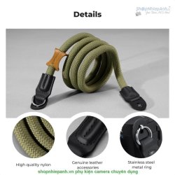 thumbnail Dây đeo máy ảnh K&F concept KF13.196V1 Green - 3