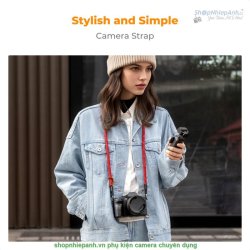 thumbnail Dây đeo máy ảnh K&F concept KF13.196V2 RED - 0