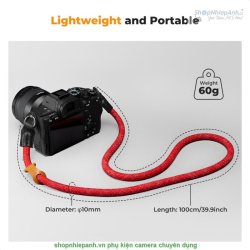 thumbnail Dây đeo máy ảnh K&F concept KF13.196V2 RED - 1