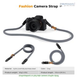 thumbnail Dây đeo máy ảnh K&F concept KF13.196V3 Grey - 5