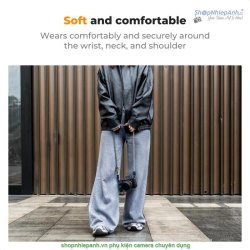 thumbnail Dây đeo máy ảnh K&F concept KF13.196V3 Grey - 4