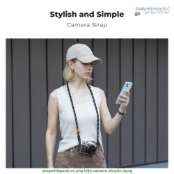 thumbnail Dây đeo máy ảnh K&F concept KF13.196V4 Black White - 0