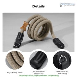 thumbnail Dây đeo máy ảnh K&F concept KF13.196V5 Khaki - 3