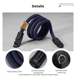 thumbnail Dây đeo máy ảnh K&F concept KF13.196V6 Blue - 3