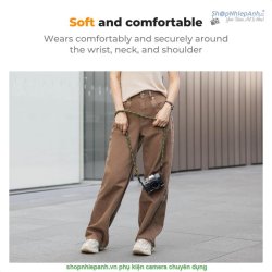 thumbnail Dây đeo máy ảnh K&F concept KF13.196V7 Green White - 4