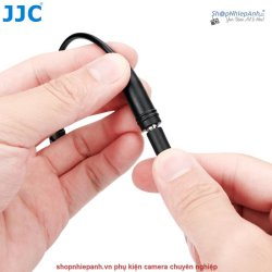 thumbnail Dây nối male 3.5mm to female 2.5mm for fujifilm GFX100II X-T50 hiệu JJC CABLE-TRS25T35 - 1