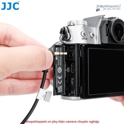 thumbnail Dây nối male 3.5mm to female 2.5mm for fujifilm GFX100II X-T50 hiệu JJC CABLE-TRS25T35 - 2