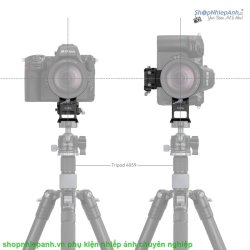 thumbnail Đế chuyển đổi nhanh Smallrig Rotatable Horizontal-to-Vertical Mount Plate Kit 4306 (nikon Z5 Z6 Z7 Z8 Z6II Z7II) - 4