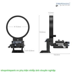 thumbnail Đế chuyển đổi nhanh Smallrig Rotatable Horizontal-to-Vertical Mount Plate Kit 4306 (nikon Z5 Z6 Z7 Z8 Z6II Z7II) - 2