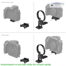 thumbnail Đế chuyển đổi nhanh Smallrig Rotatable Horizontal-to-Vertical Mount Plate Kit 4306 (nikon Z5 Z6 Z7 Z8 Z6II Z7II) - 0