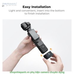 thumbnail Đế đứng chống trượt chống ngã cho Osmo Pocket 3 hiệu K&F concept (kf31.067) - 3