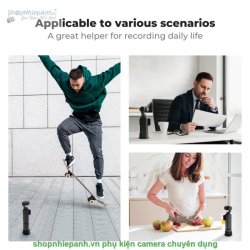 thumbnail Đế đứng chống trượt chống ngã cho Osmo Pocket 3 hiệu K&F concept (kf31.067) - 5