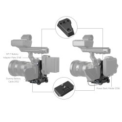 thumbnail Đế gắn Pin V mount SmallRig Compact Battery Mounting System 4064 - 4