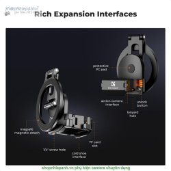 thumbnail Đế hít nam châm điện siêu chắc cho DJI Osmo Pocket 3 - 3