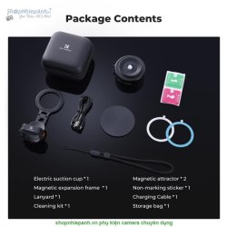 thumbnail Đế hít nam châm điện siêu chắc cho DJI Osmo Pocket 3 - 5