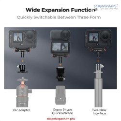 thumbnail Đế nam châm gắn tripod thao tác nhanh for Osmo  Nano/ OA6 hiệu K&F concept (KF12.0030) - 1