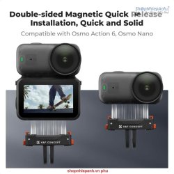 thumbnail Đế nam châm gắn tripod thao tác nhanh for Osmo  Nano/ OA6 hiệu K&F concept (KF12.0030) - 0