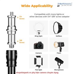 thumbnail Đế treo tường gắn đèn softbox studio K&F concept KF34.047 - 4