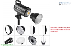 thumbnail Đèn Led quay phim chụp ảnh Godox SL60II Bi color - 8