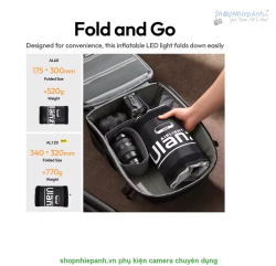 thumbnail Đèn ống khí bơm hơi Ulanzi AL120 136W Bi-Color - 2