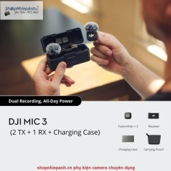 thumbnail DJI Mic 3 (2TX+1RX+charging case) - 9